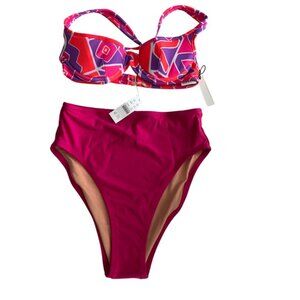 Swim Bikini Set XS mismatched Rumored XS top and J. Crew XS bottom